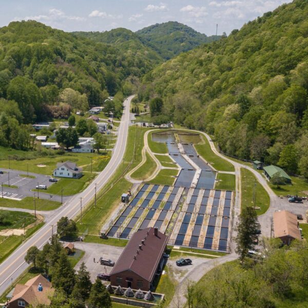 የማሪዮን የማርሽ ፋብሪካ የአየር ላይ እይታ